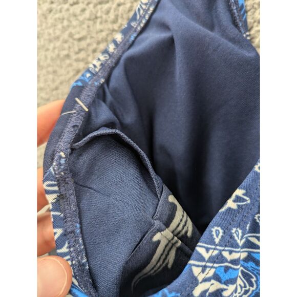 NWT Dolfin Aquashape Women's XS Santorini Racerback Tankini Top Navy Blue - Picture 8 of 12